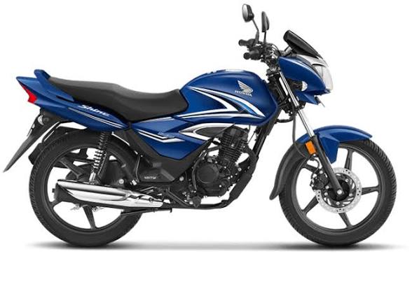 Honda shine rental in Two wheelers category